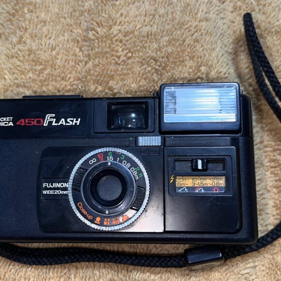 Fujica Pocket 450 Flash 110 Film Camera – Flash & Shutter Working - Picture 8 of 9